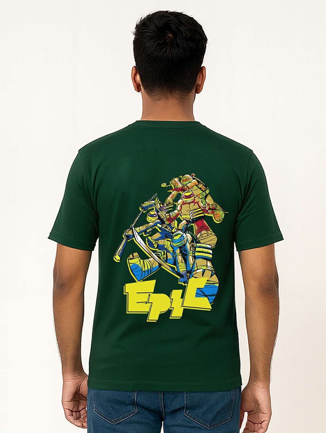 men printed short sleeve regular fit t-shirt - 22363929 -  Standard Image - 2