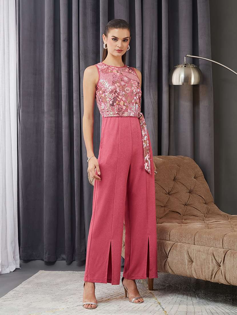 women embellished sleeveless jumpsuit - 22364134 -  Standard Image - 2