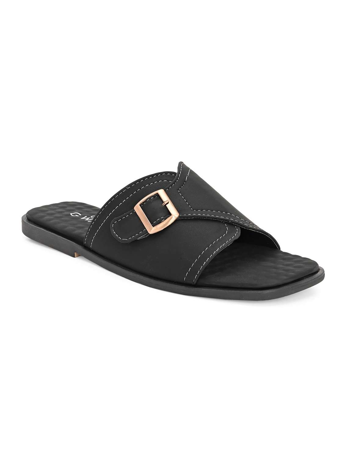 men solid slip on sandal - 22364253 -  Standard Image - 2