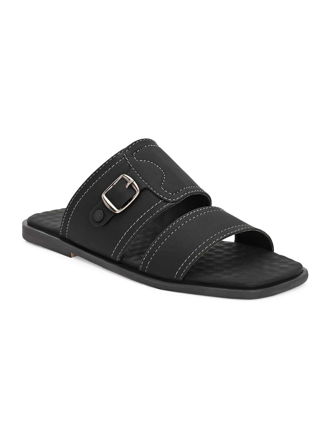 men solid slip on sandal - 22364255 -  Standard Image - 2