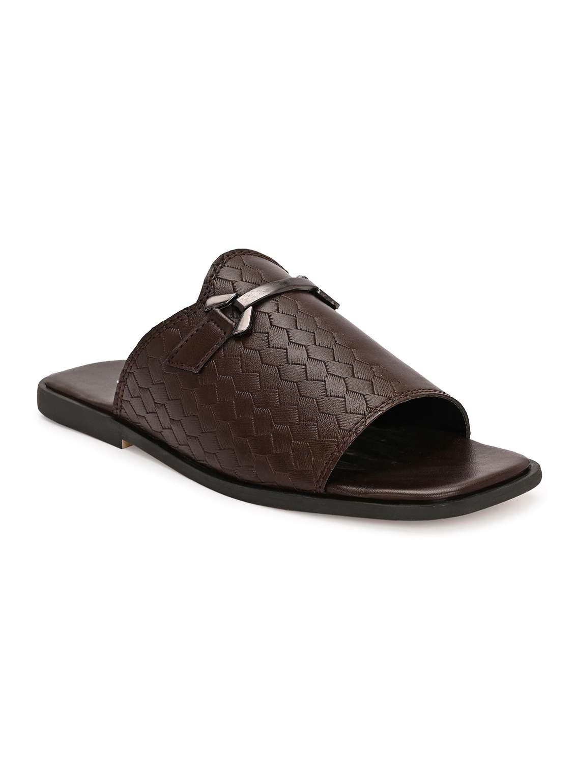 men solid slip on sandal - 22364263 -  Standard Image - 2