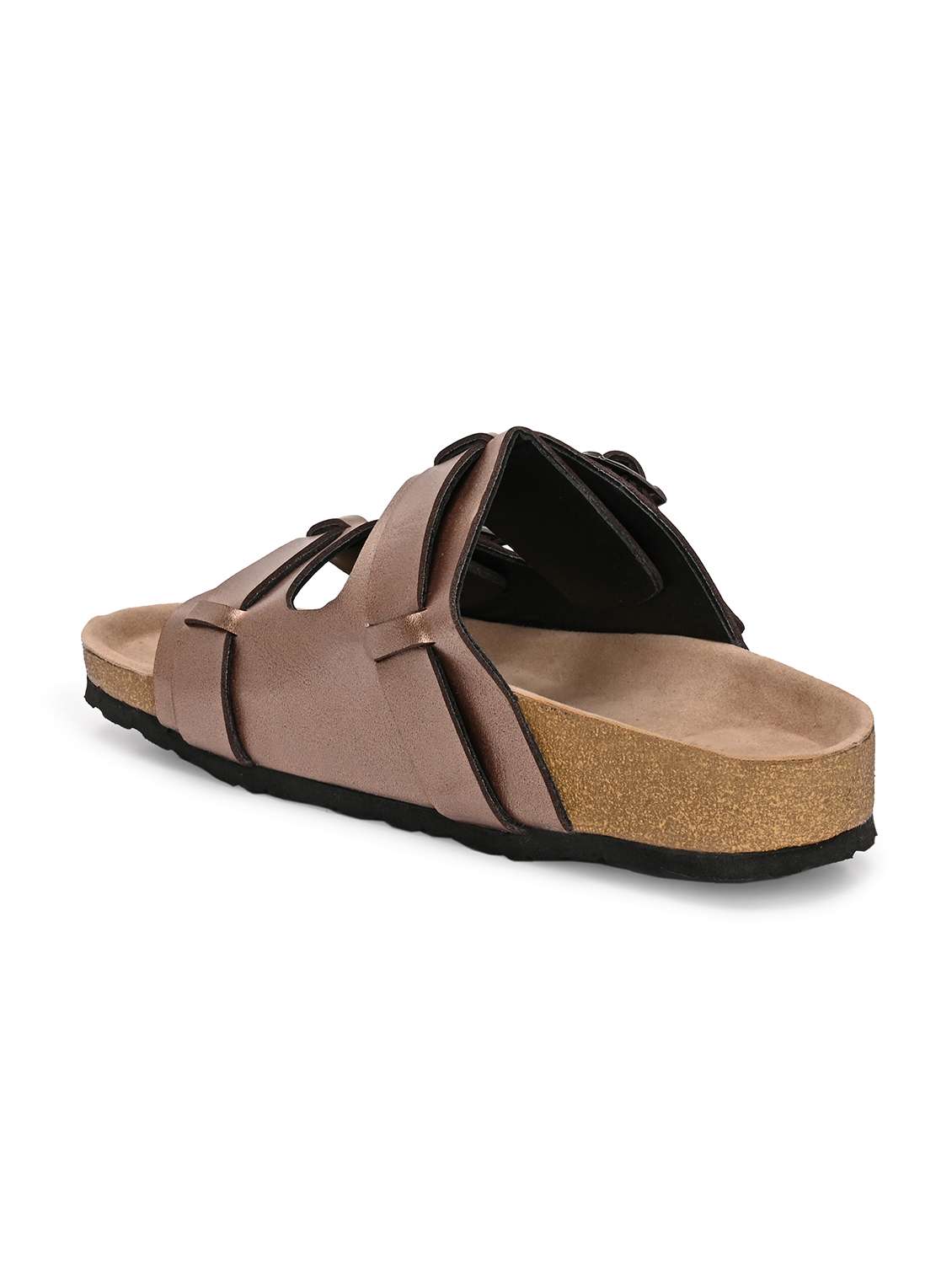 women copper slip on sandal - 22364277 -  Standard Image - 2