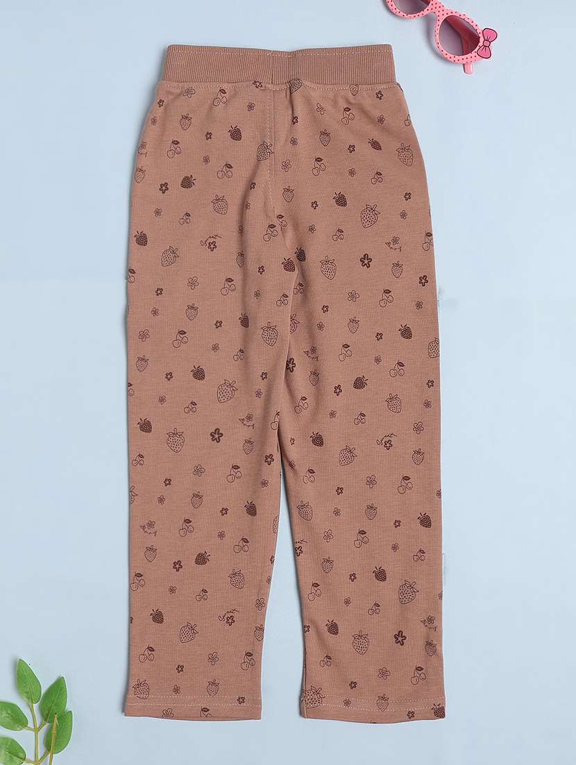 girls printed mid rise pyjama - 22367372 -  Standard Image - 2