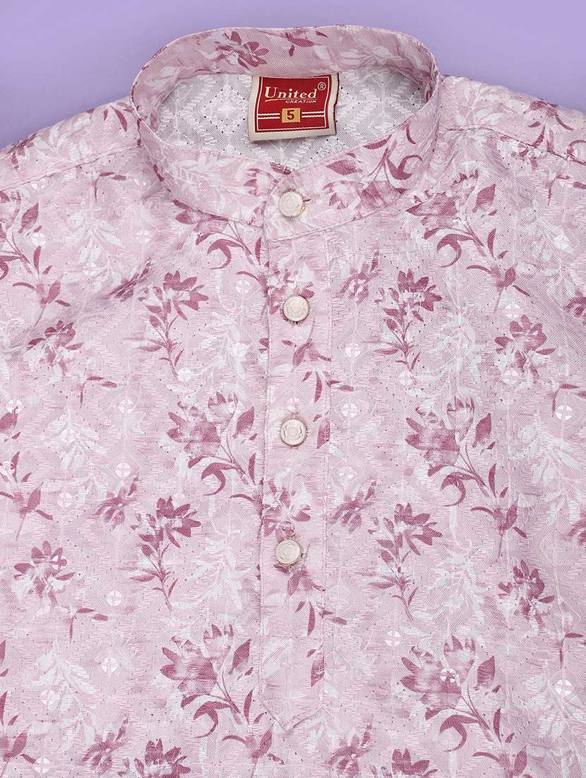 pink cotton kurta sets kurtas & set - 22367399 -  Standard Image - 2