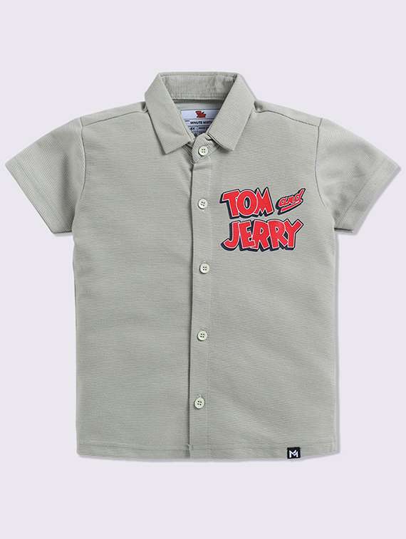 boys printed shirt and short set - 22368512 -  Standard Image - 2