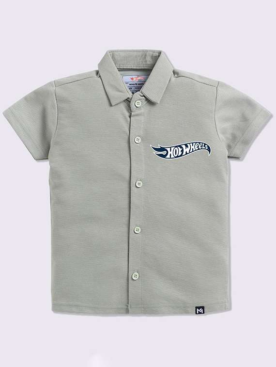 boys printed shirt and short set - 22368516 -  Standard Image - 2