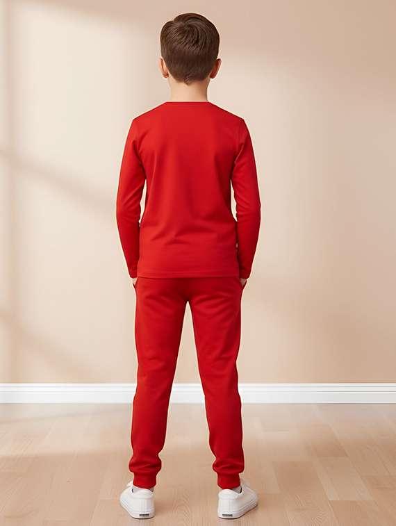 boys printed t-shirt and jogger set - 22368517 -  Standard Image - 2