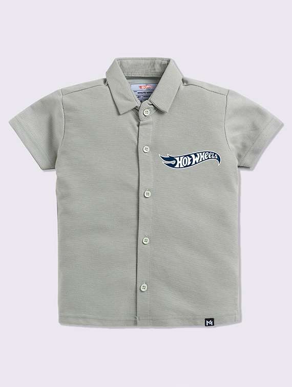 boys printed shirt and short set - 22368521 -  Standard Image - 2