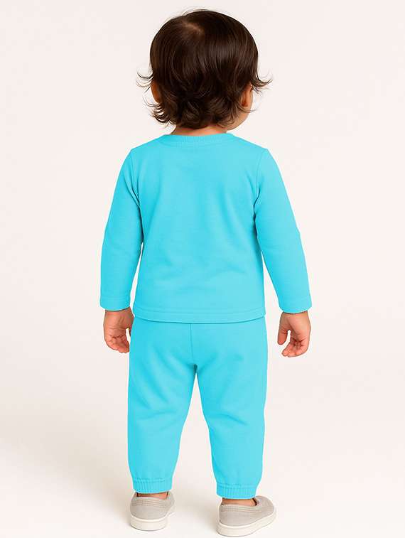 Kids Printed T-shirt And Jogger Set - 22368534 -  Standard Image - 2