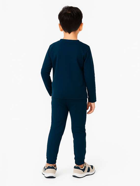 Kids Printed T-shirt And Jogger Set - 22368542 -  Standard Image - 2