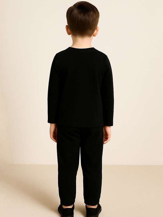 Kids Printed T-shirt And Jogger Set - 22368544 -  Standard Image - 2
