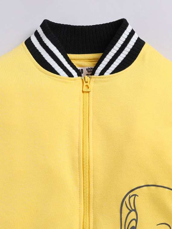 girls printed long sleeve varsity jacket - 22368617 -  Standard Image - 2