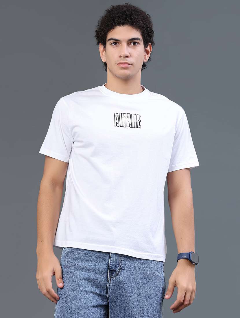men printed short sleeve regular fit t-shirt - 22371126 -  Standard Image - 2