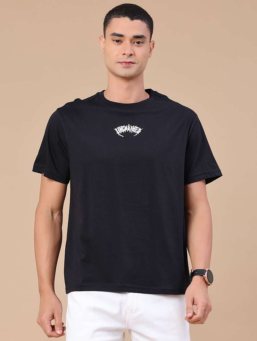 men printed short sleeve regular fit t-shirt - 22371165 -  Standard Image - 2