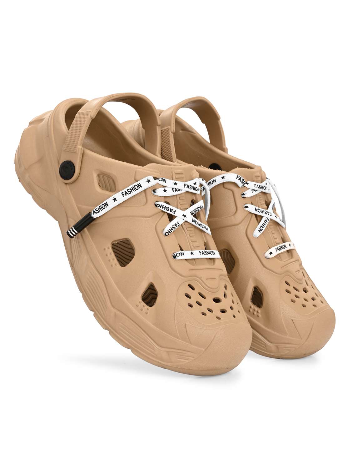 men beige solid clogs - 22371234 -  Standard Image - 2