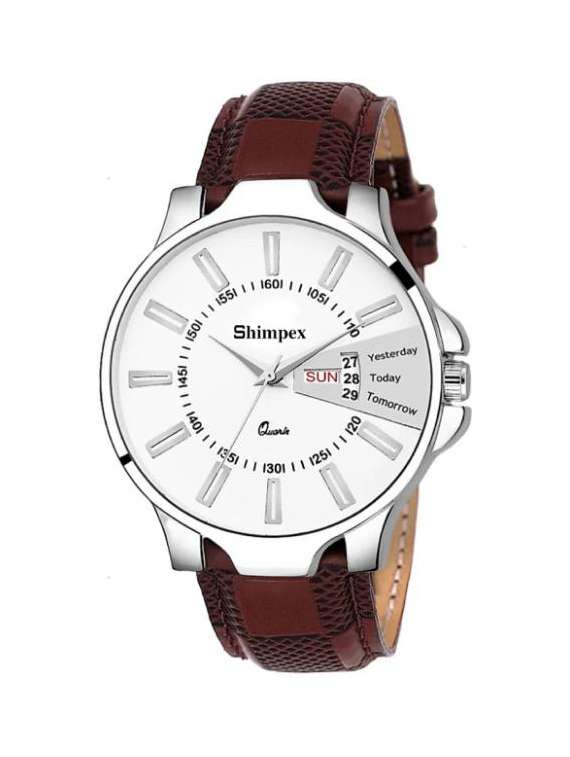 men classic edge analog watch 