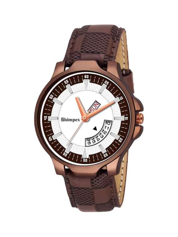 men classic edge analog watch 