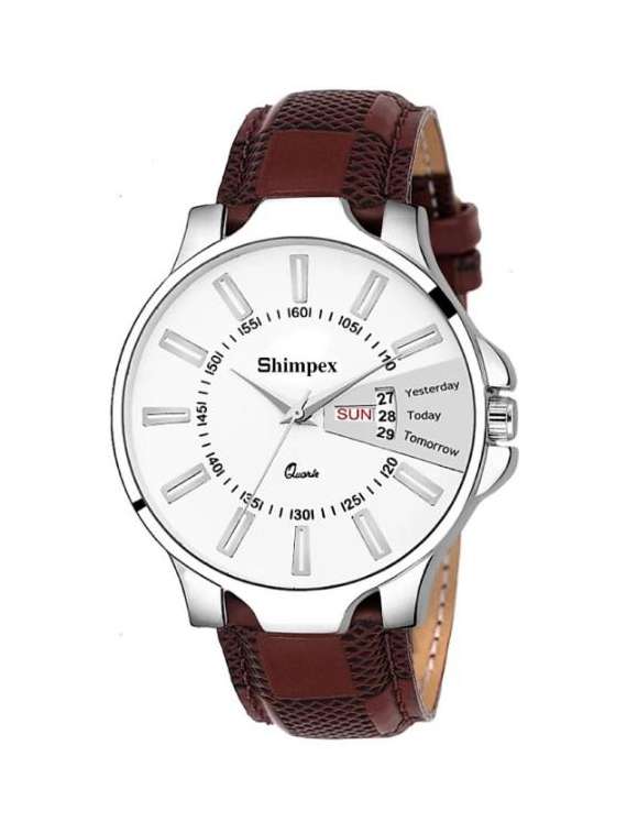 men classic edge analog watch 