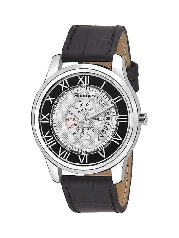 classic edge analog watch for men