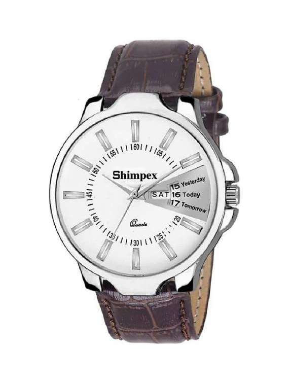 classic edge analog watch for men