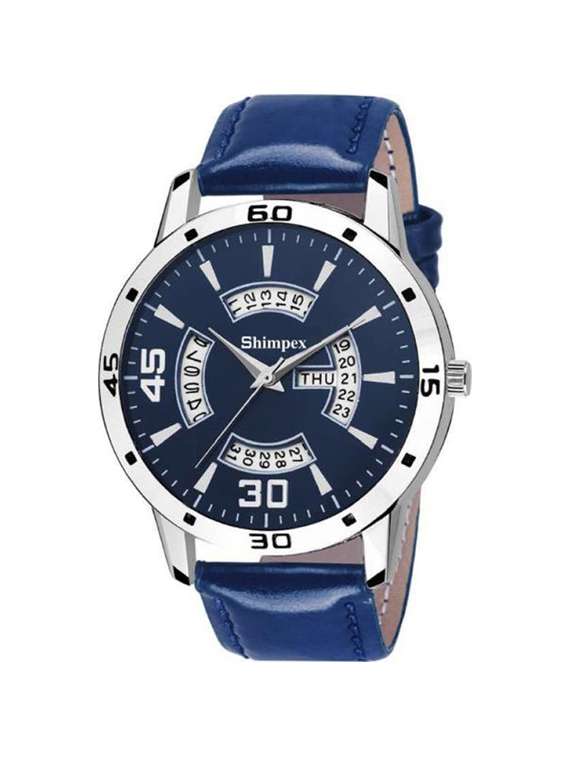 men classic edge analog watch 