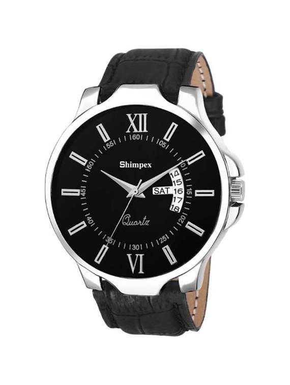 men classic edge analog watch 