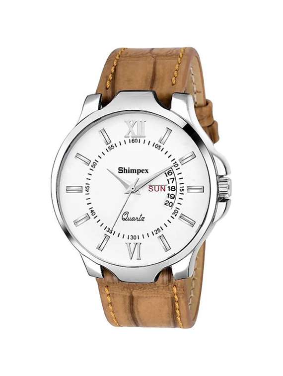 men classic edge analog watch