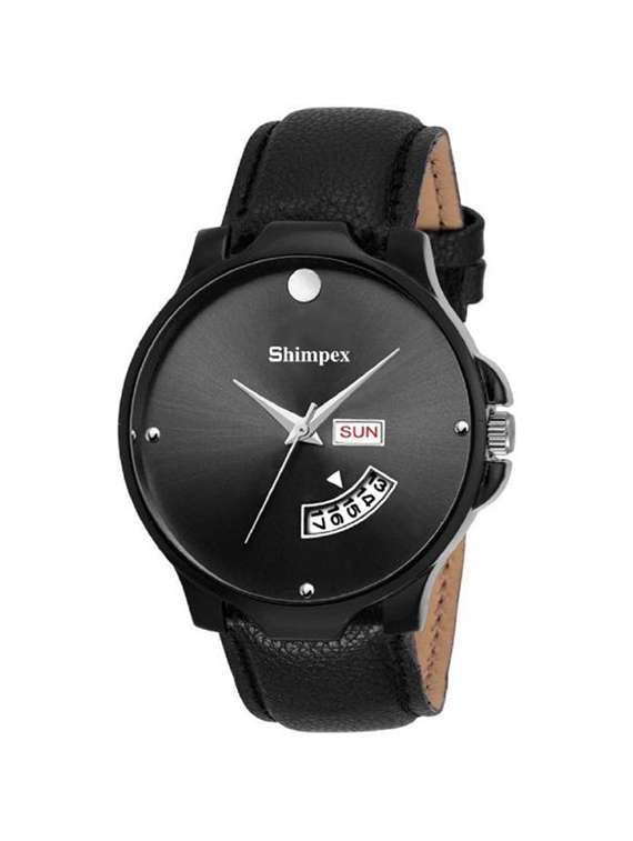 classic edge analog watch for men