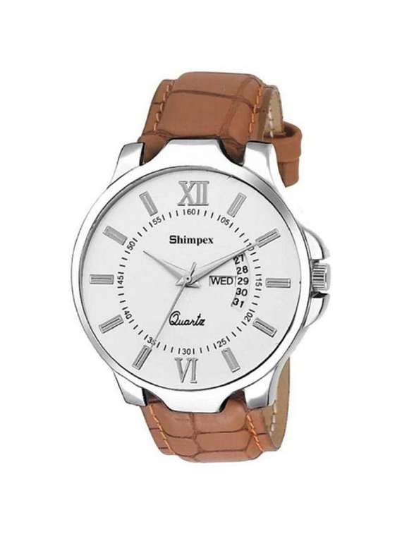 men classic edge analog watch