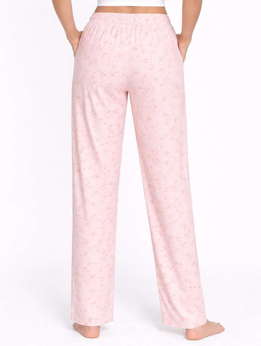 women printed mid rise lounge wear pajama - 22373492 -  Standard Image - 2