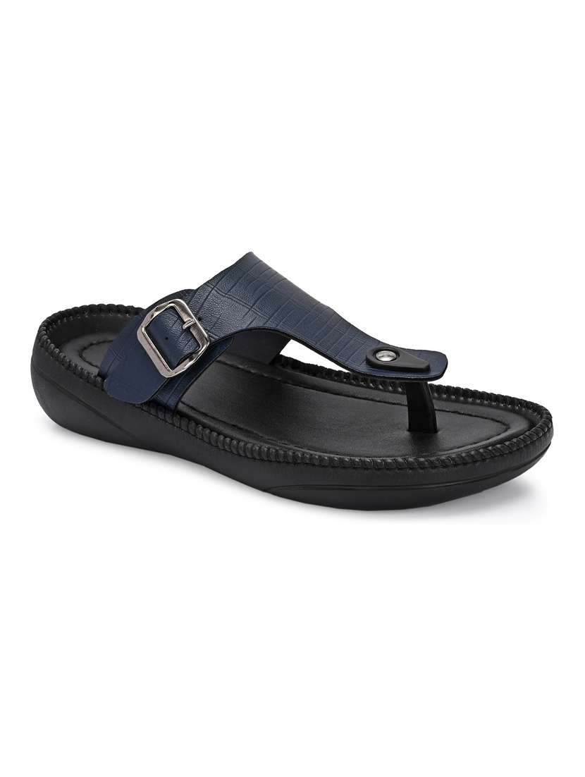 Men Textured Toe Seperator Sandal - 22373515 -  Standard Image - 2
