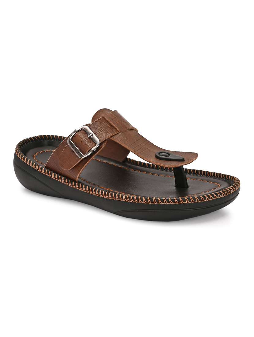 men textured toe seperator sandal - 22373520 -  Standard Image - 2