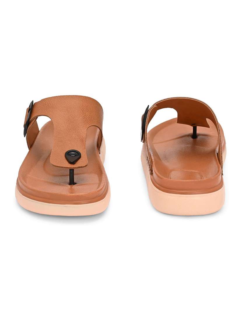 men solid toe seperator sandal - 22373528 -  Standard Image - 2
