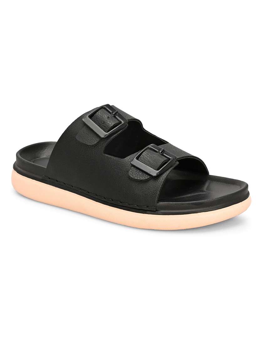 men solid slip on sandal - 22373532 -  Standard Image - 2
