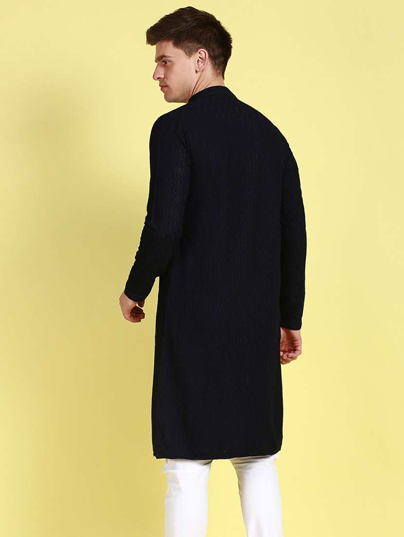 men self design kurta and churidar set - 22374264 -  Standard Image - 2