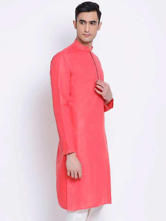 men long sleeves kurta and churidar set - 22374303 -  Standard Image - 2
