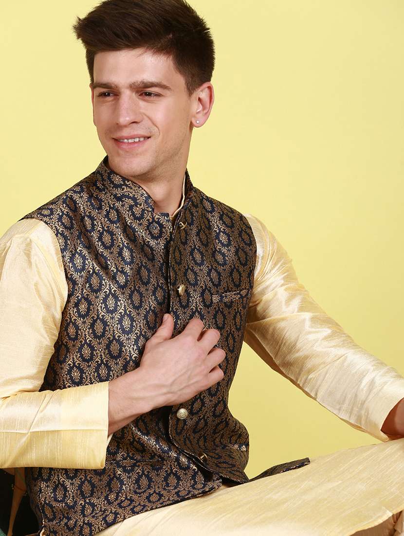 men self design nehru jacket - 22374681 -  Standard Image - 2