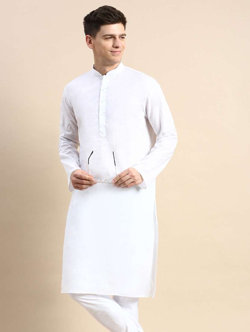 men long sleeves kurta and churidar set - 22374926 -  Standard Image - 2