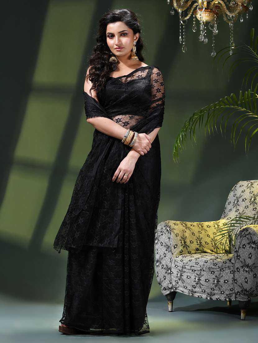 women self design plain saree - 22376145 -  Standard Image - 2