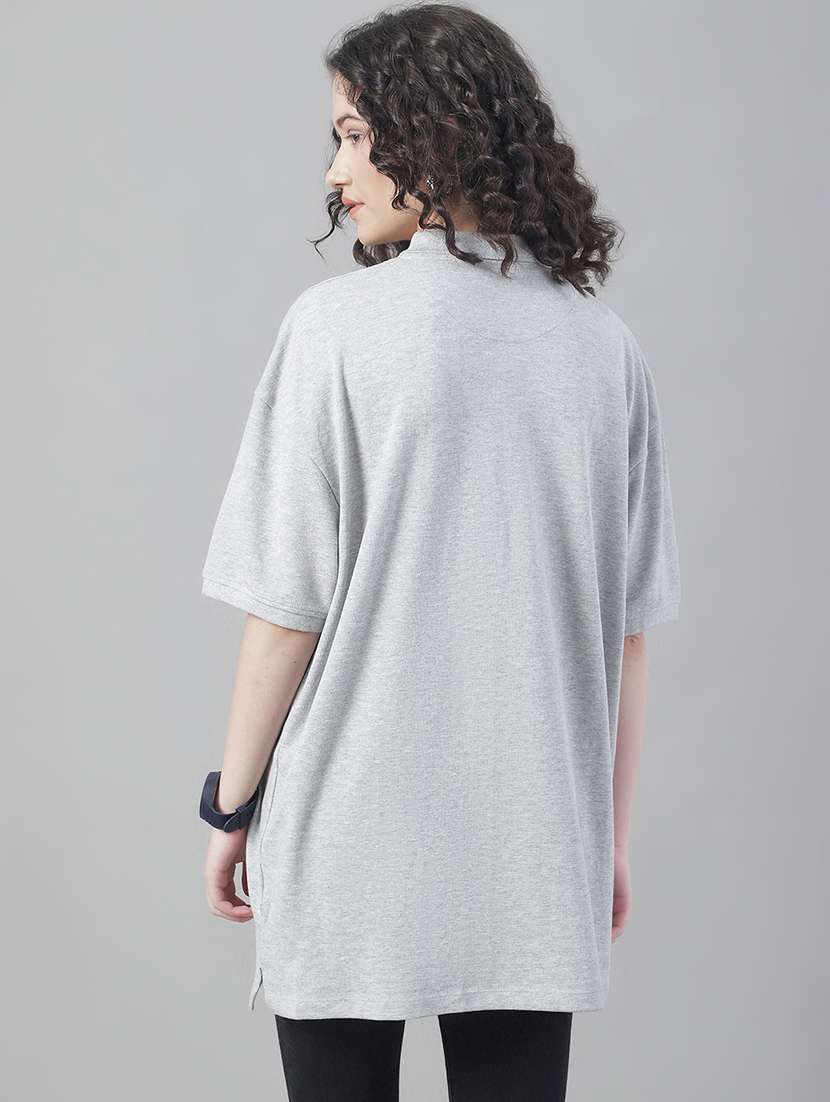 women printed short sleeve oversized t-shirt - 22376648 -  Standard Image - 2