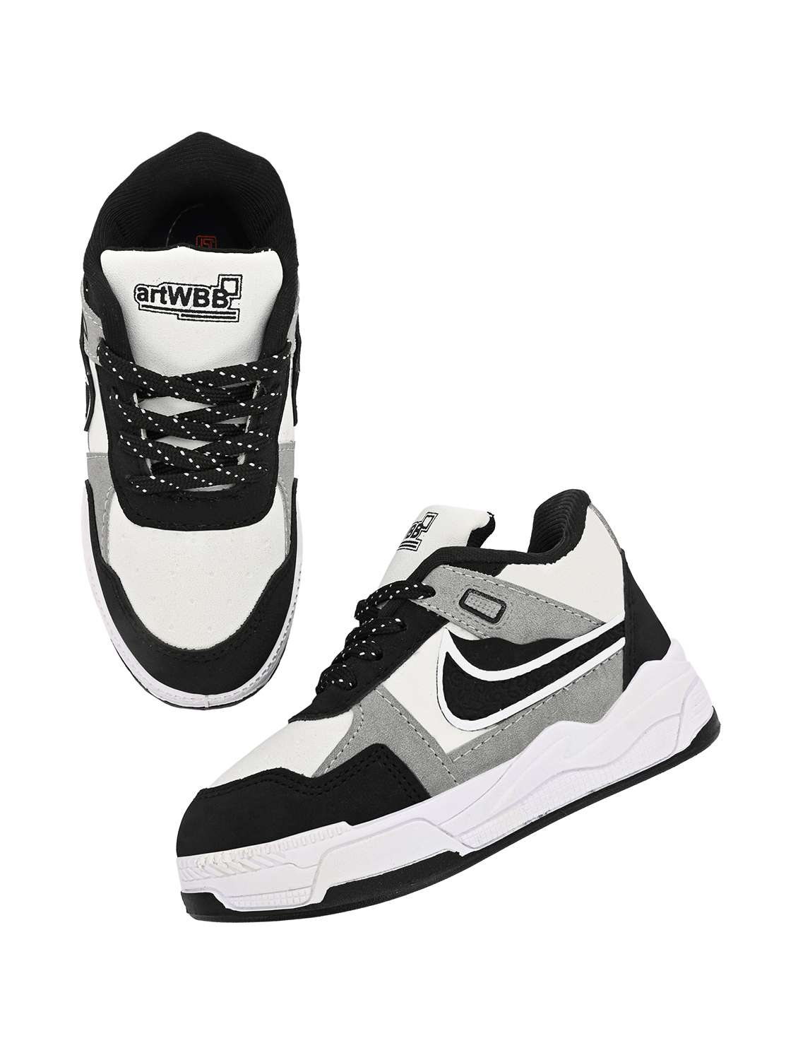 boys black sneakers - 22376660 -  Standard Image - 2