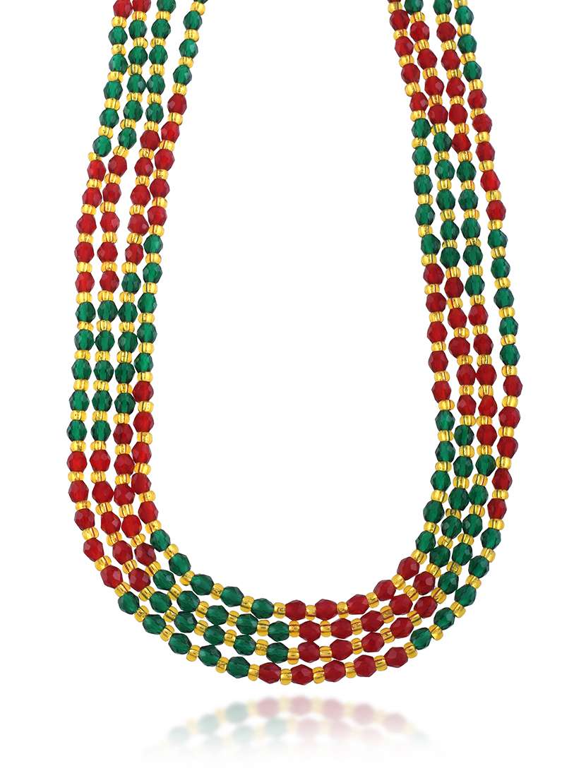 women beaded multistrand necklace - 22377224 -  Standard Image - 2