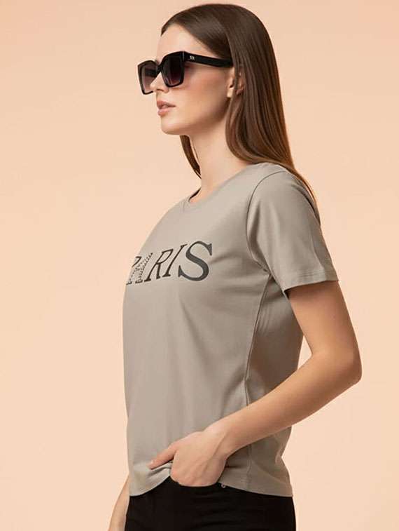 women printed short sleeve t-shirt - 22377461 -  Standard Image - 2