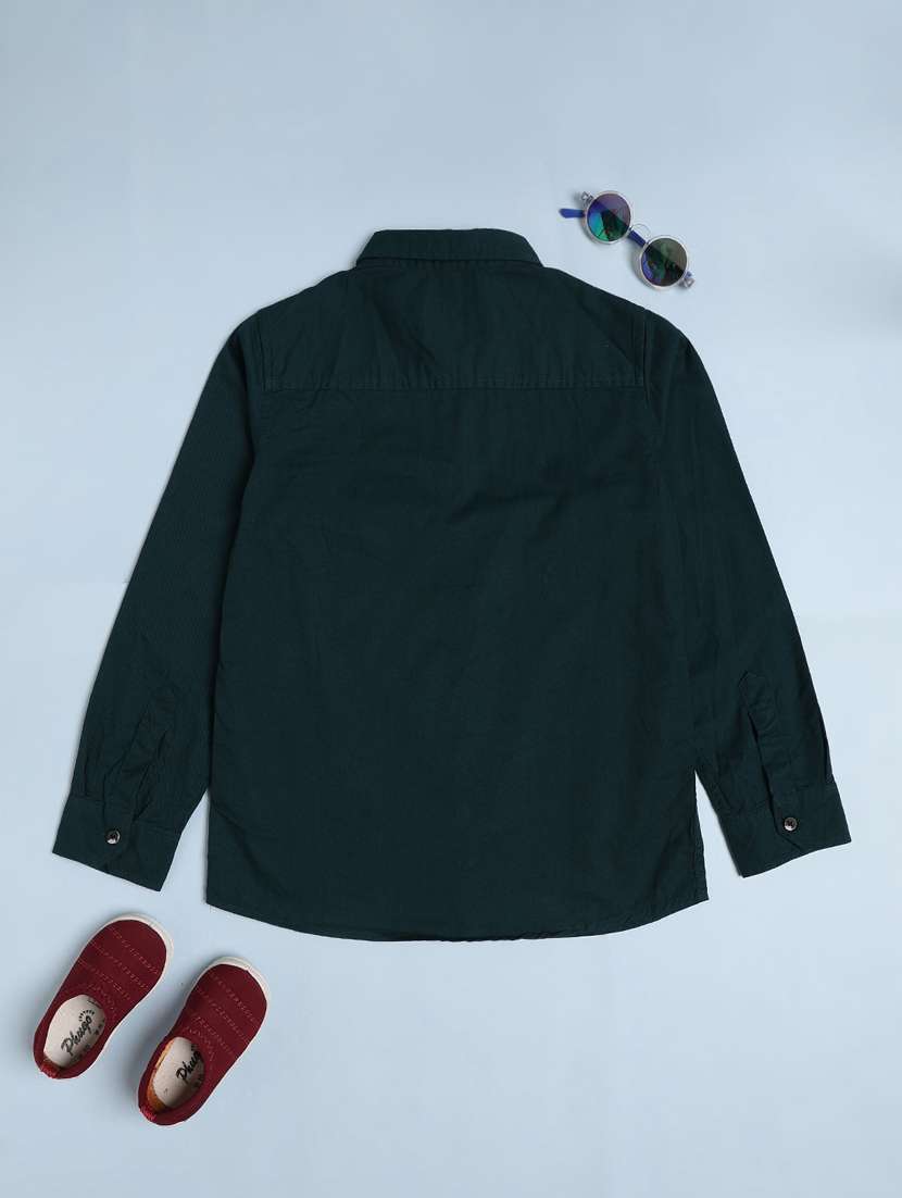 boys printed long sleeves collared shirt - 22377692 -  Standard Image - 2