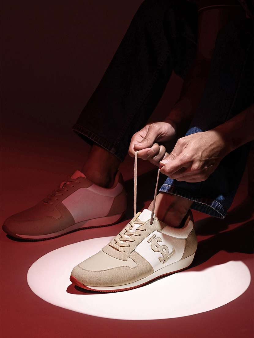 men color block lace up sneaker - 22379106 -  Standard Image - 2