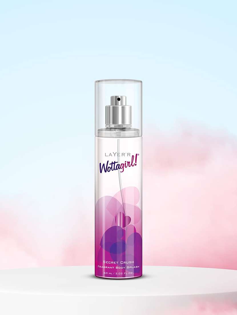 layer'r wottagirl secret crush body spray for women, 180ml (floral) - 22379320 -  Standard Image - 2