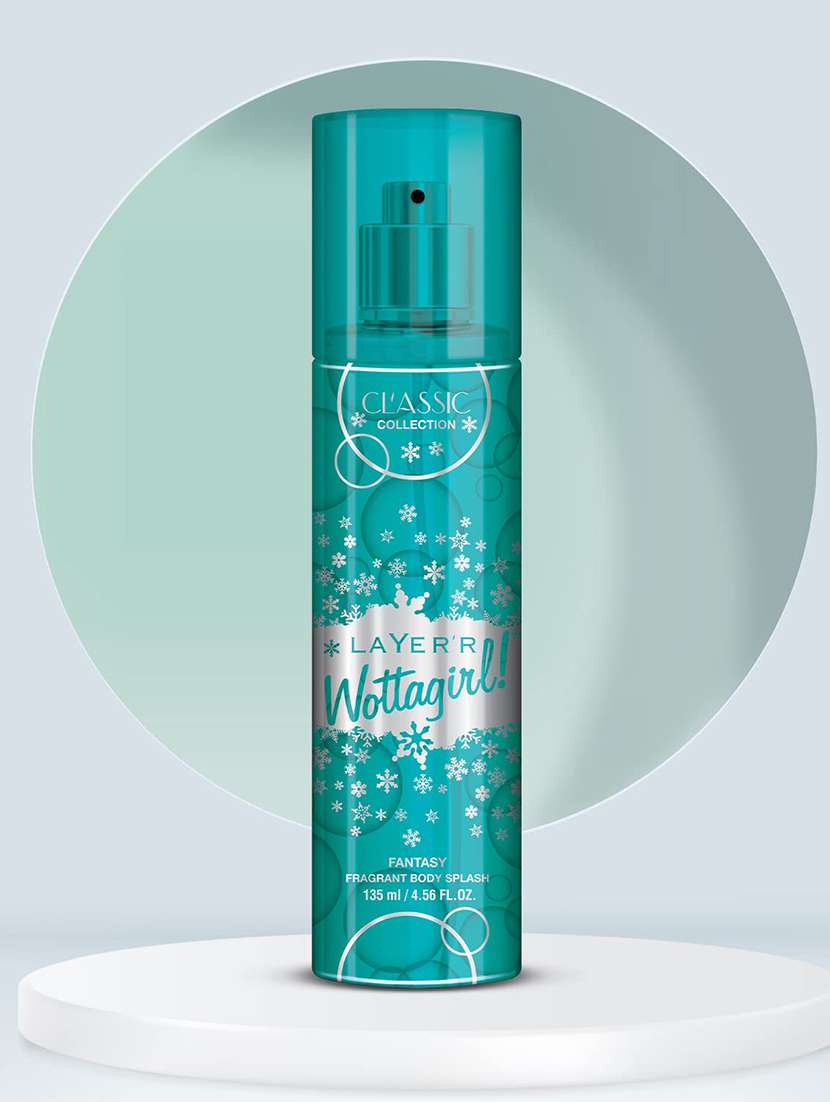 layer'r women wottagirl classic collection fantasy spray body splash, 135ml with secret crush spray body splash, 60ml - 22379330 -  Standard Image - 2