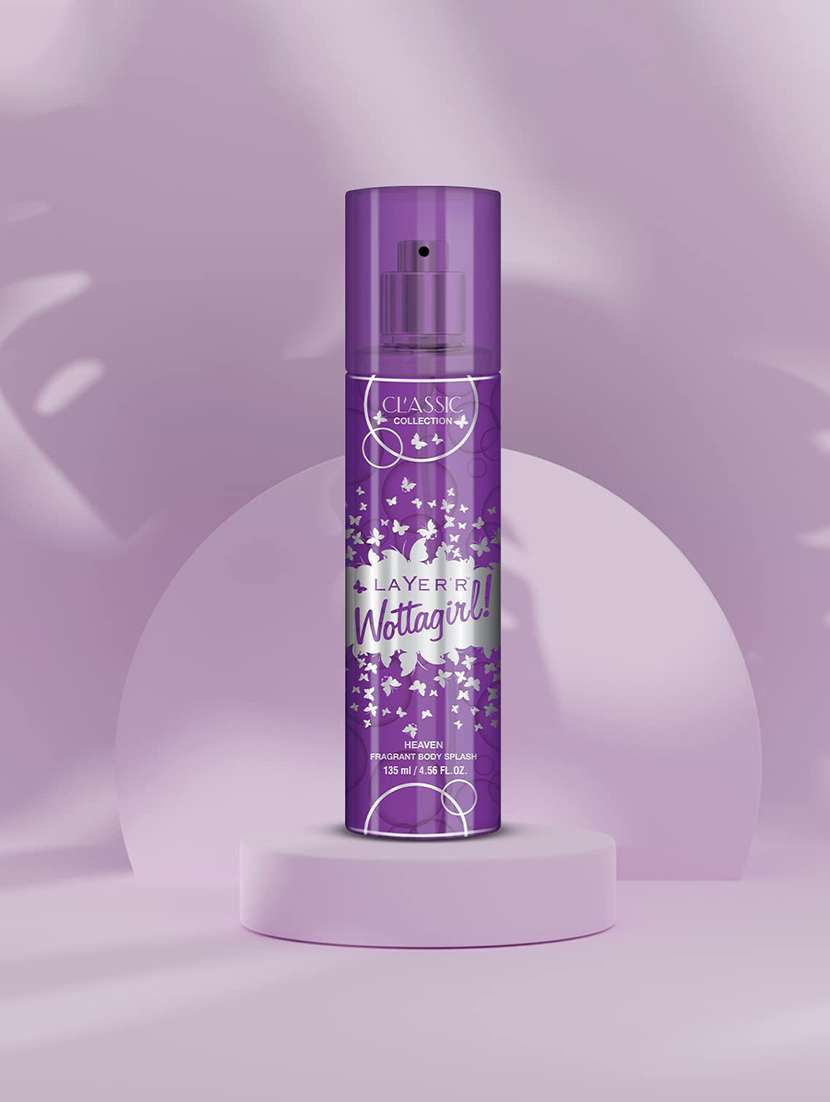 layer'r wottagirl classic collection heaven body splash 135ml with secret crush 60ml(pack of-2) - 22379331 -  Standard Image - 2
