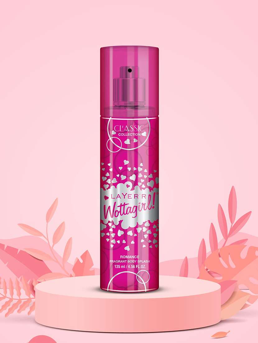 layer'r wottagirl classic collection romance body splash 135ml with secret crush 60ml(pack of-2) - 22379332 -  Standard Image - 2