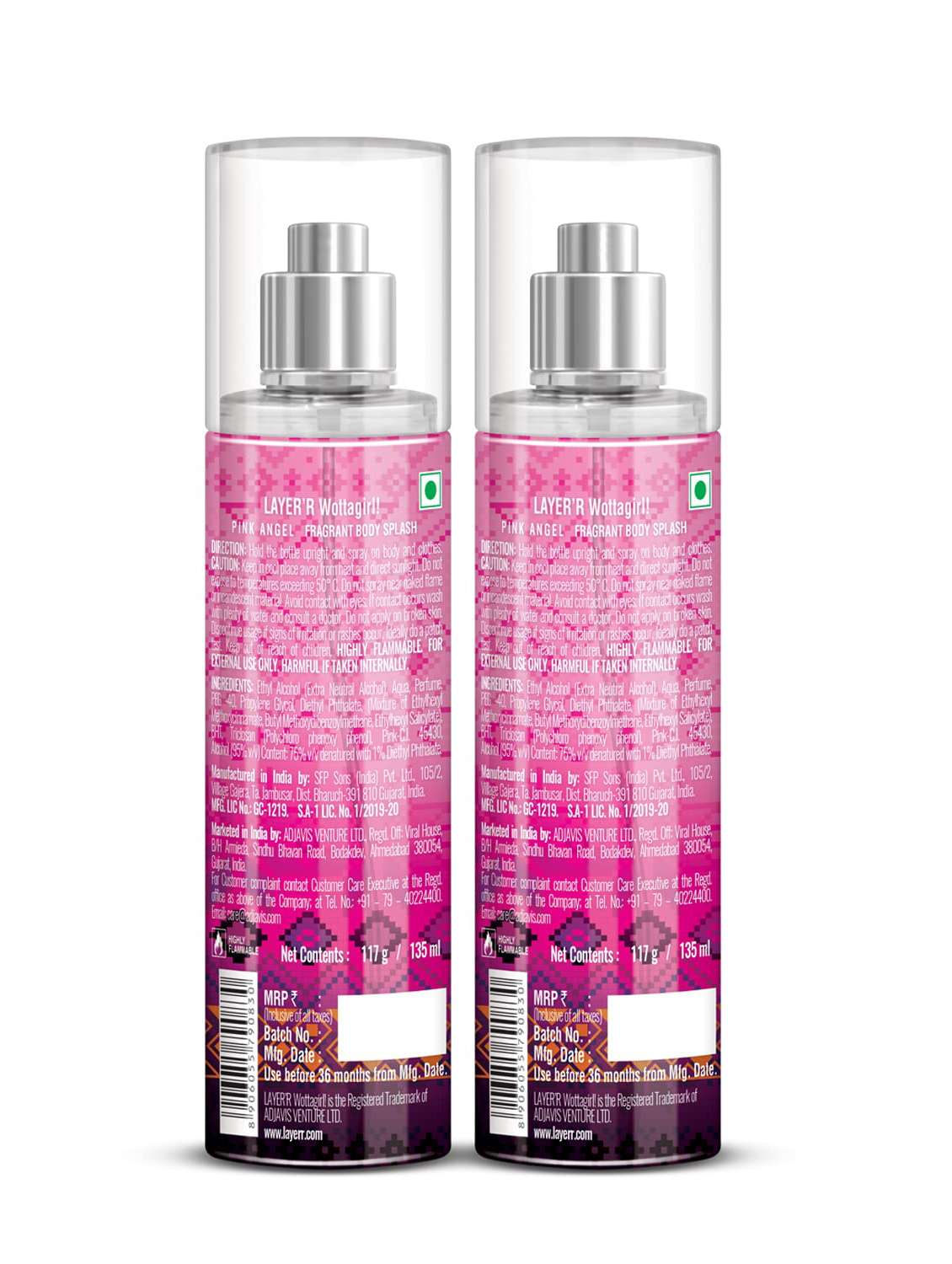 women wottagirl longlasting fragrance pack of 2 - 22379352 -  Standard Image - 2